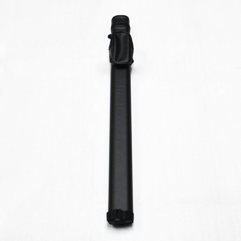 Economic black PU leather 1/2 billiard pool cue bag with cheap price
