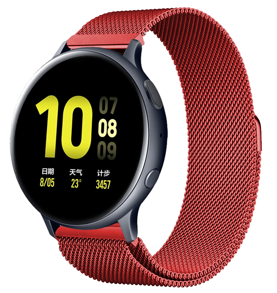 Correa de bucle milanés para garmin vivoactive 5 Denver sw360 DW reemplazo 20mm 22mm pulsera correa de reloj Amazfit MOTO Universal