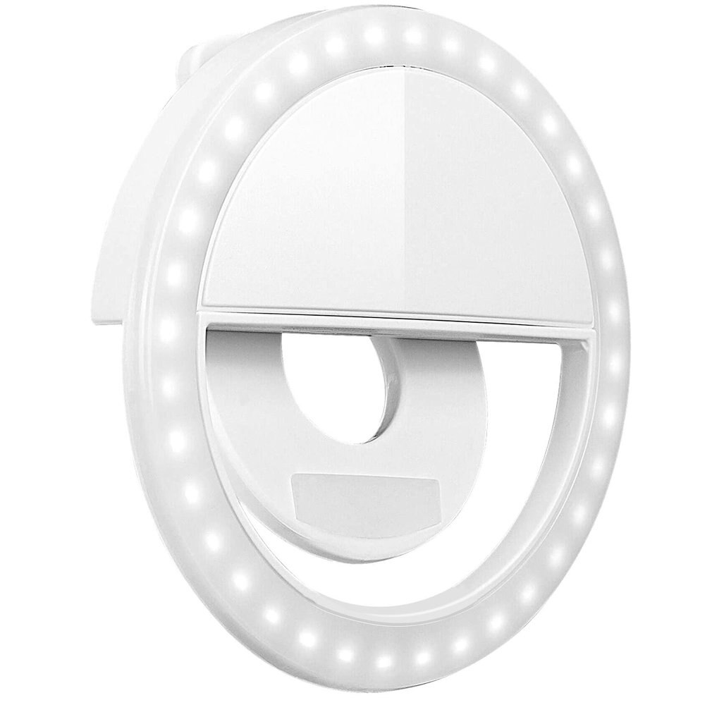 Selfie ringlicht mobiele telefoon ronde lichtclip selfie vullicht draagbare telefoon led ringlicht selfie vullicht