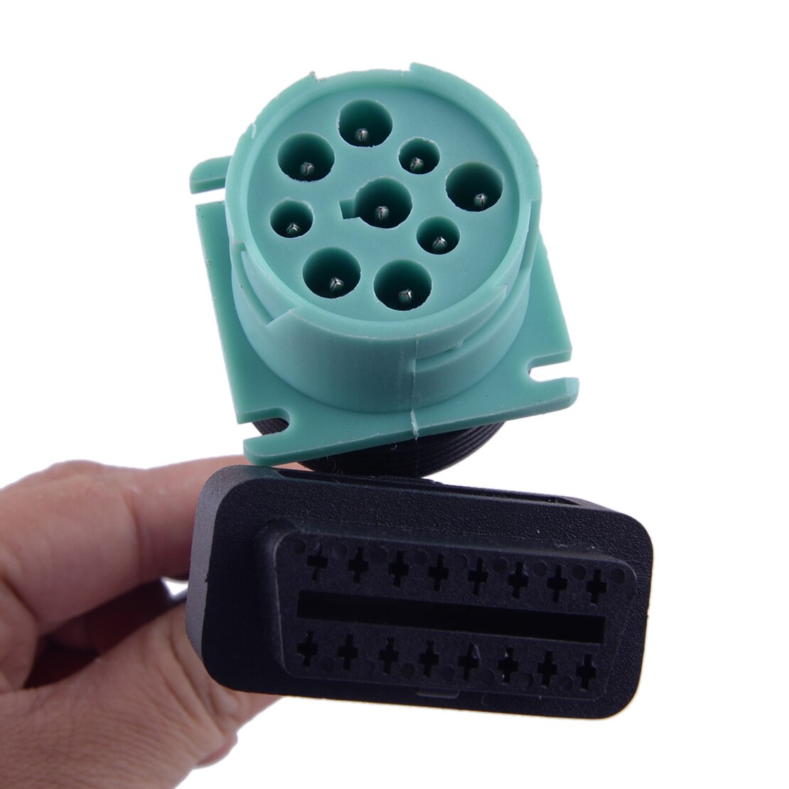 Car OBD2 Truck Y Splitter Cable Adapter Connector Accessories Fit for J1939 9 Pin Male to Female And 16Pin long