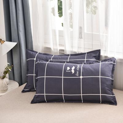 1 piece 48*74cm Rectangle cotton Throw Pillow Case Super Soft Pillowcases Washable Home Bed Adornment Pillowcase: Mr. Plaid