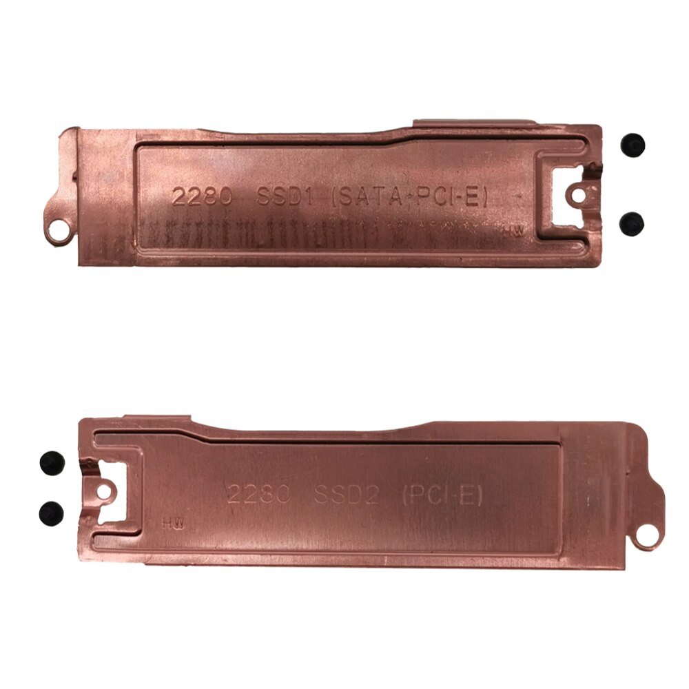 Pierwszy 0HFD3T HFD3T drugi 0JFF2T JFF2T 2280 dla Dell XPS 17 9700 precyzja 17 5750 M.2 SSD chłodnica samochodowa osłona dysku twardego