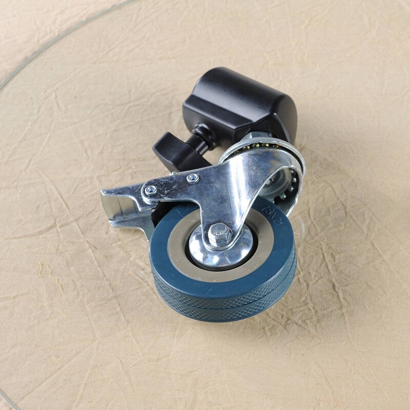 3PCS 22mm Photo Studio Heavy Duty Universal Caster Wheel for Light Stands&amp;Studio Boom Photo Studio Accessories