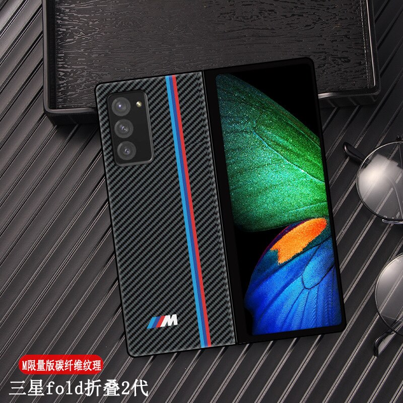 Galaxy fold 2 hoesje hoesje voor galaxy z fold 2 5g leren telefoonhoesje 5 kleuren optioneel galaxy z fold 2 hoesje: M voor z vouw 2