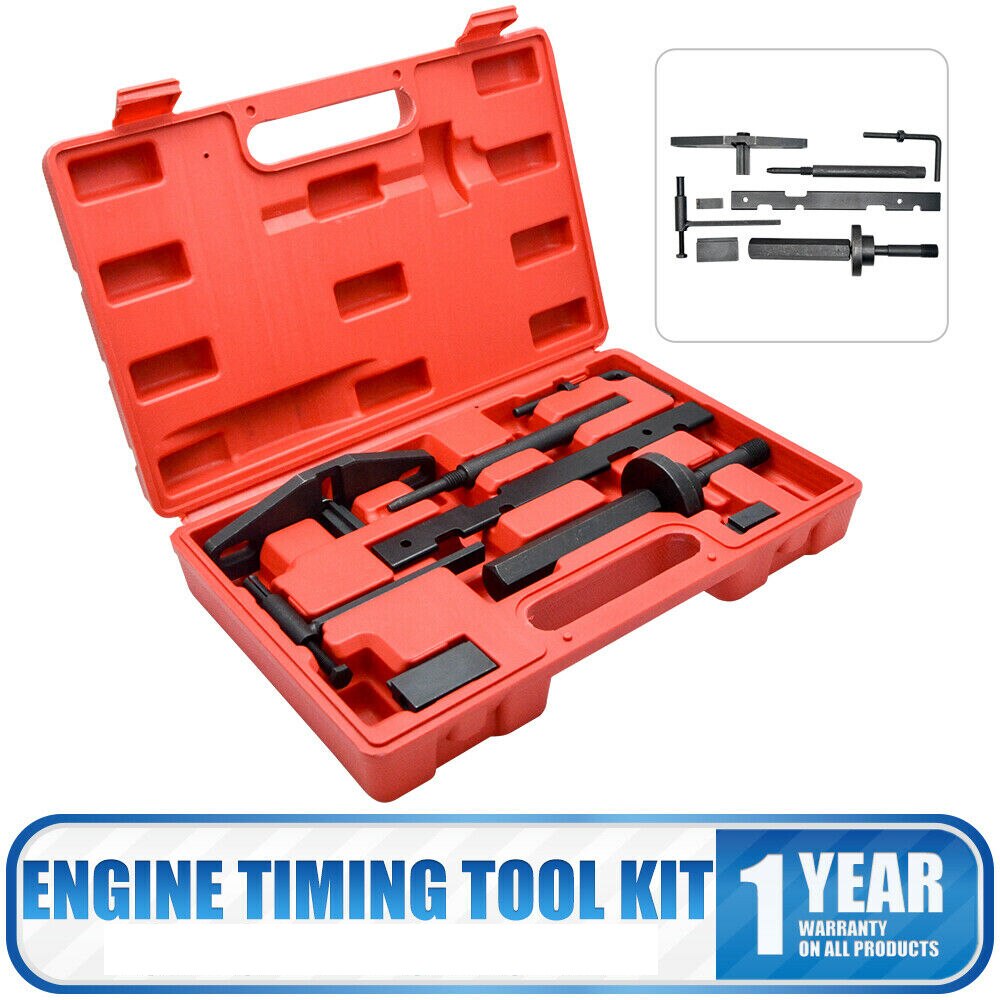 8 Pcs Engine Timing Tool Kit Turbo Dieselmotor Natte Riem Keten Auto Reparatie Tool Voor Ford