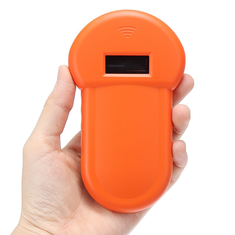 1pc orange kæledyrsscanner dyr kæledyr mikrochipgenkendelseslæser id-læser chipscanner til dods-katte