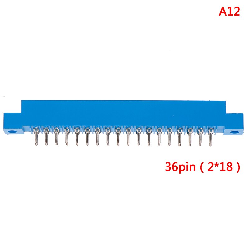 1PC 805 Series 3.96mm Pitch PCB Slot Solder Card Edge Connectors 8-72 Pin 16 Styles: A12