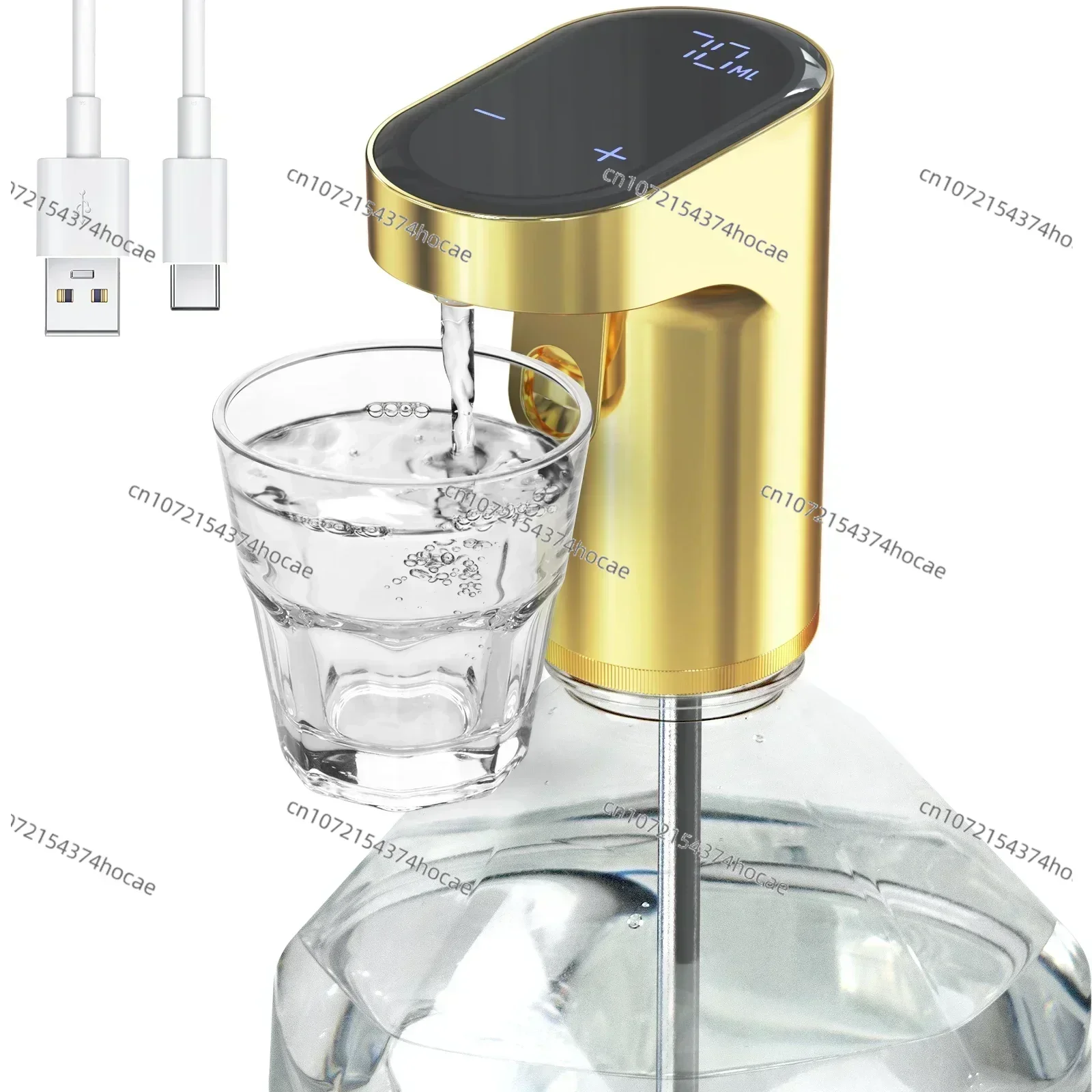 Mini carafe à vin automatique portable, aérateur de vin électrique, distributeur de vin, , 2024: Or