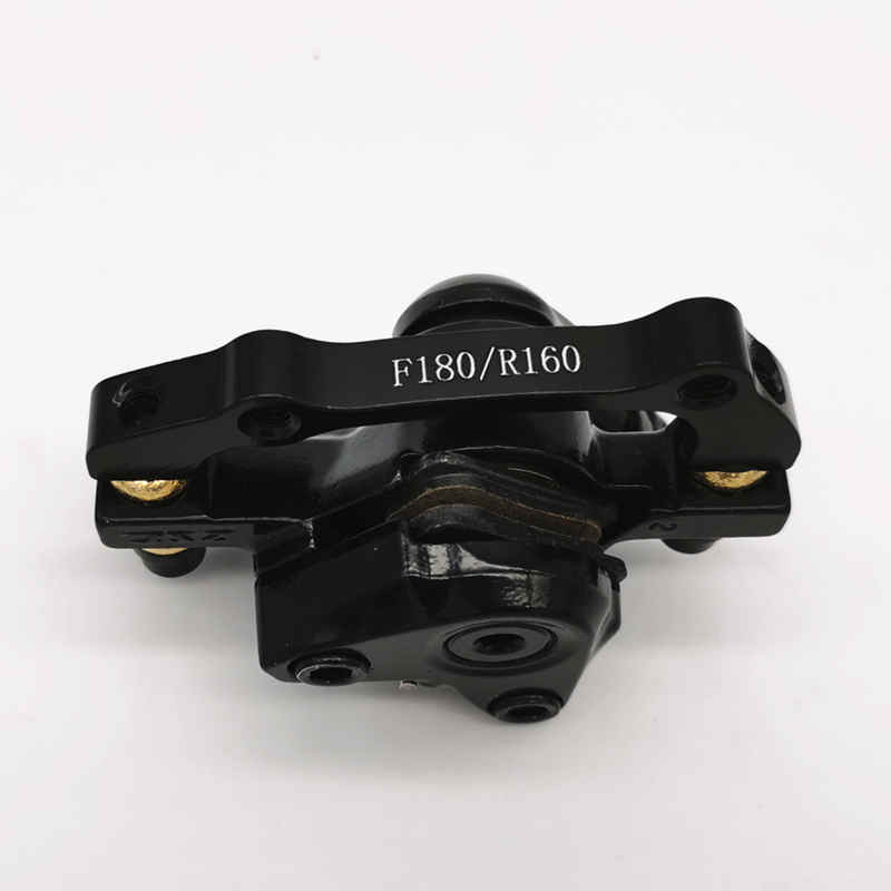 MTB Mountain Road Bike Brake Caliper Bike Brake Mechanical Caliper Aluminum Bicycle Disc Brake: black rear Brake