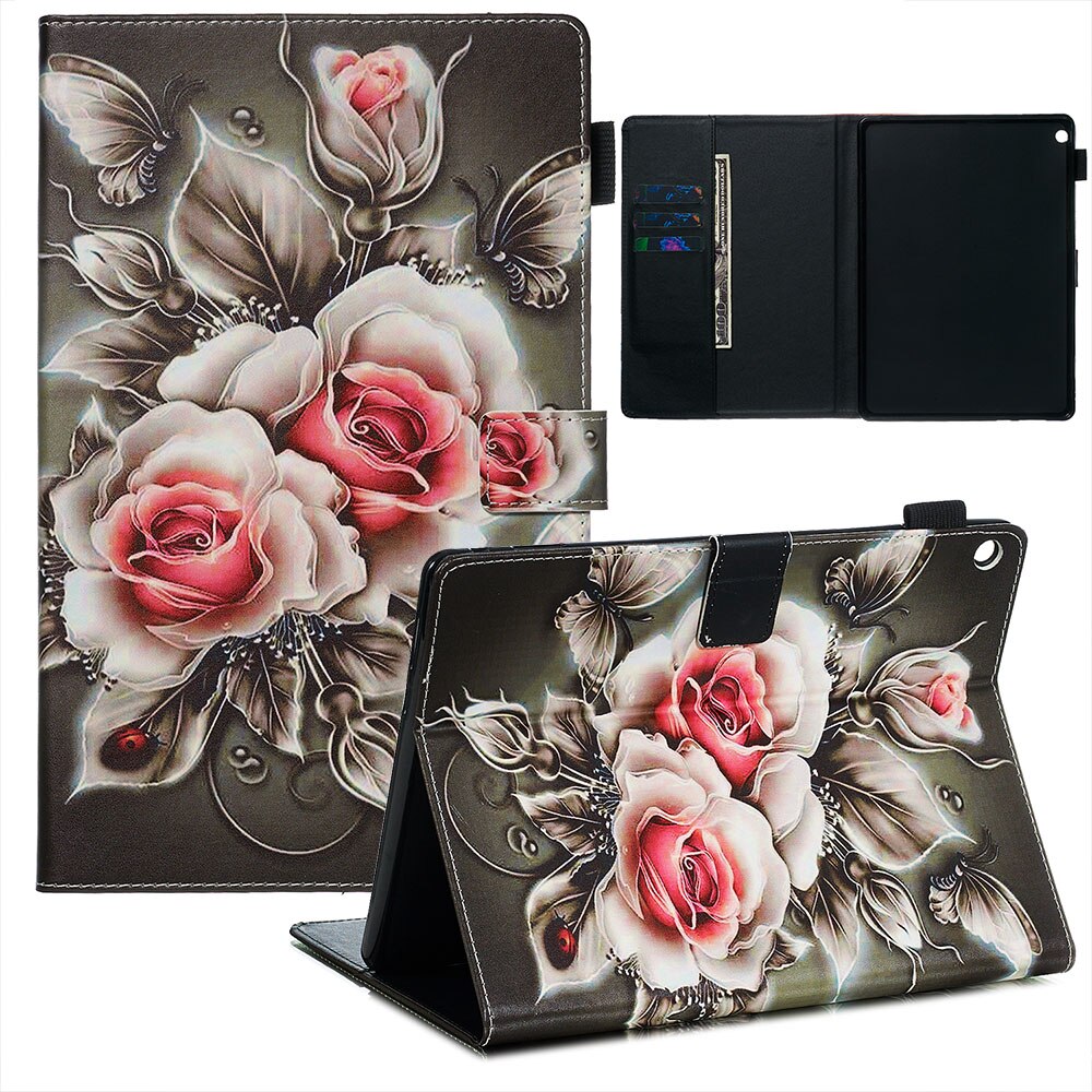 Funda protectora para tableta Huawei Mediapad M3 Lite 10, BAH-L09 de 10,1 pulgadas, con tapa de cuero PU, BAH-AL00