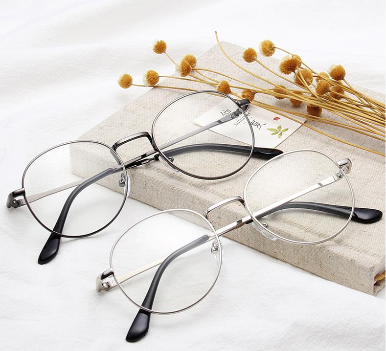 Acetate Glasses Frame Women Round Prescription Eyeglasses Ultralight Myopia Circle Eye Glasses Frame