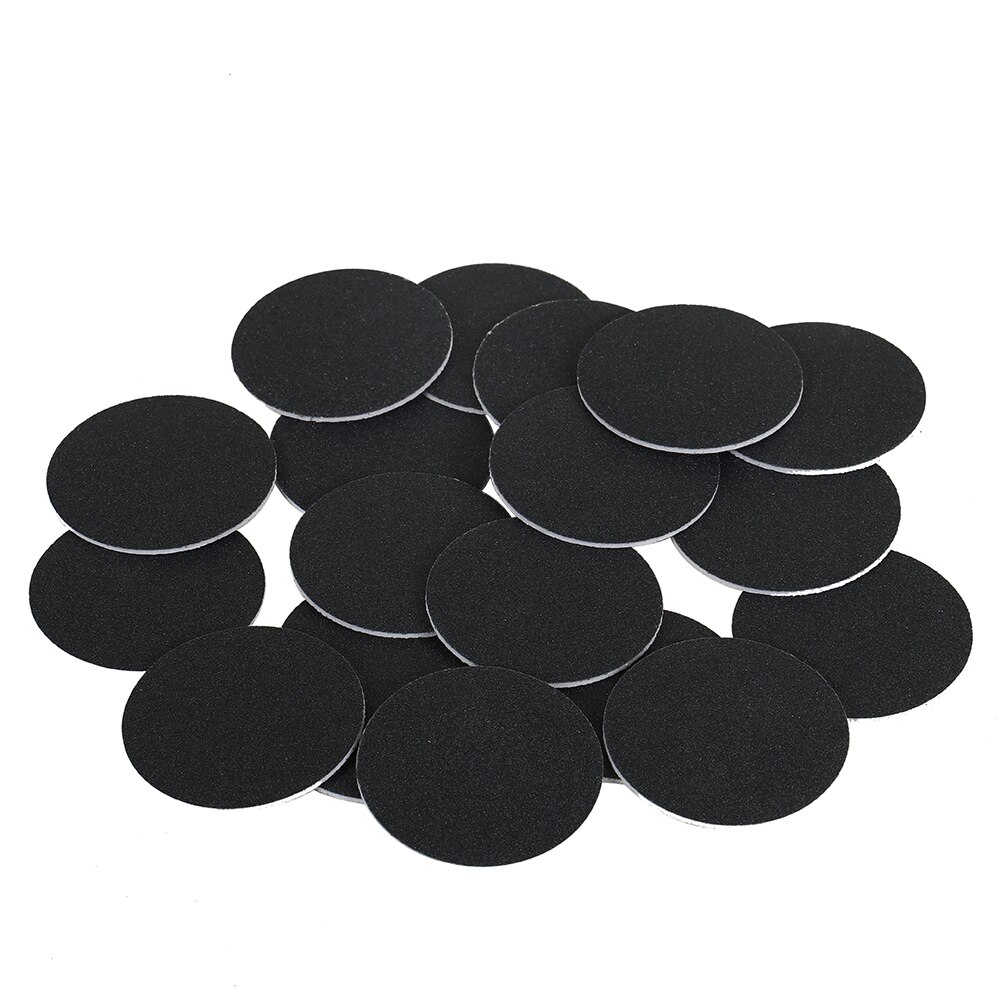 4.3cm 20 stk korn  #240 runde slipepapir sand polering sliping slipemiddel slipeløkke sandpapir rund skive ark elektrisk verktøy