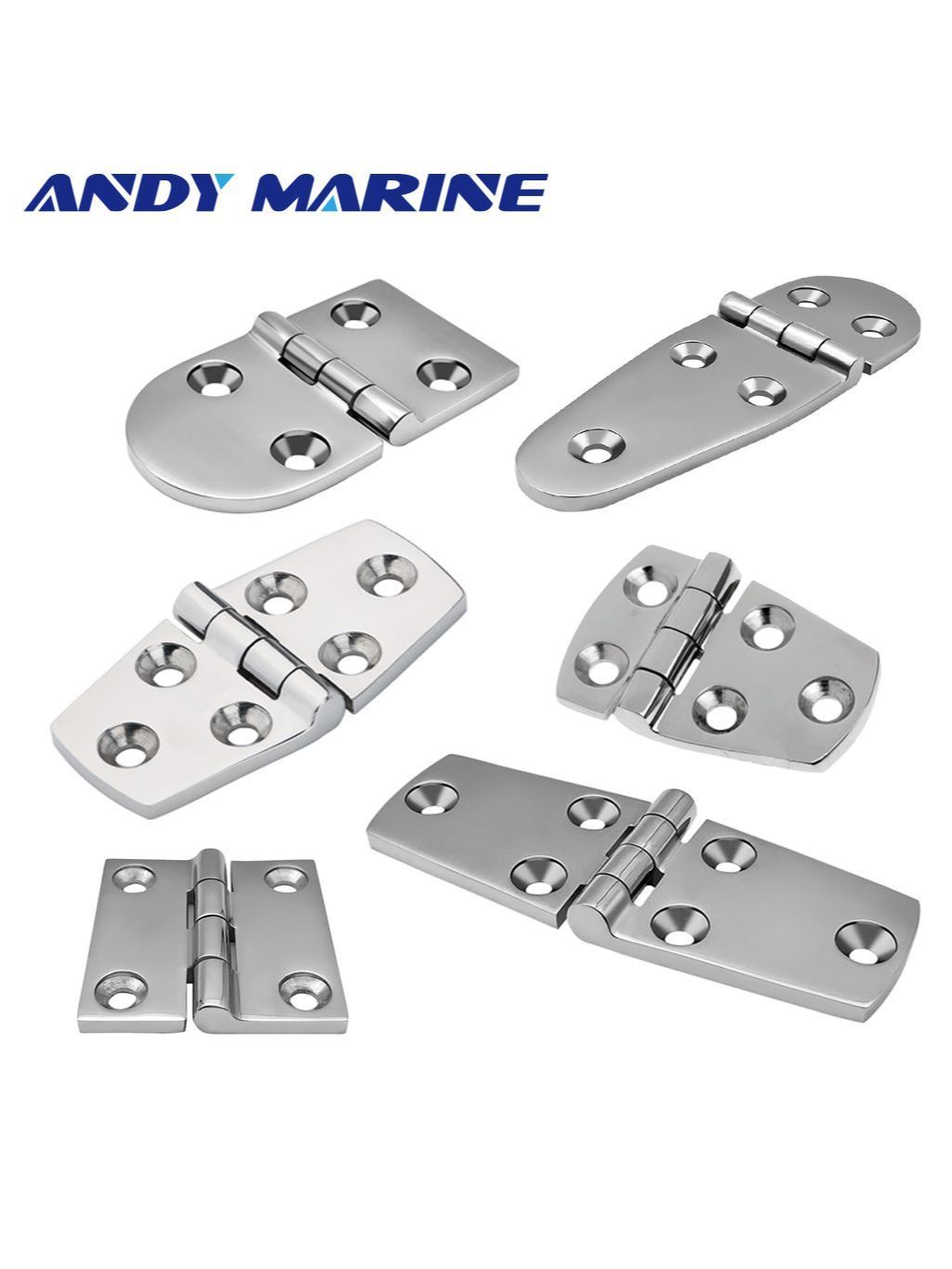 Andymarine Zware Rvs Gieten Scharnier Platte Scharnier Kastdeuren Voor Ramen Scharnier Houten Doos Scharnier Dikte