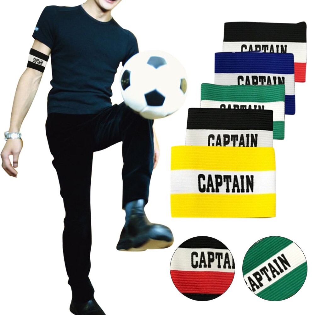 1 Pcs Arm Band Leader Competition Football Captain Armband Soccer Captain Armband Group Armband