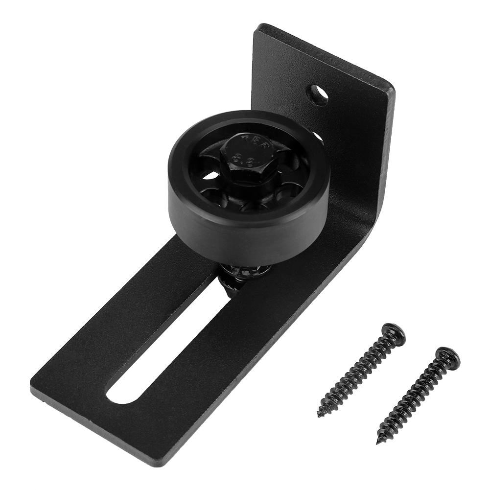 Zwart Staal Stevige Duurzaam Deur Gids voor Schuifdeur Schuifdeuren Schuur Deur met 8 Installatie Opties schuifdeuren schuur deur rollers: Type 3