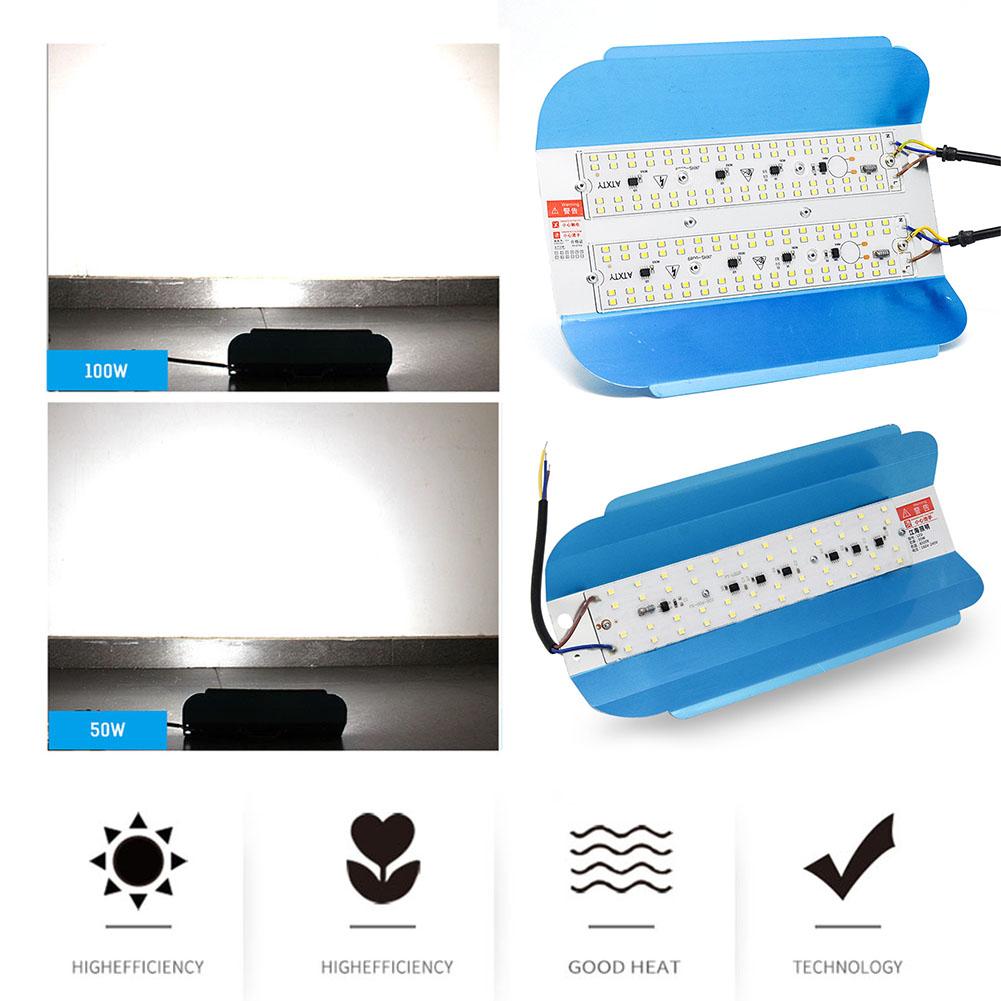 Led jod-volfram strålkastare 50w 100w led spotlight reflektor platsbelysning 220v led utomhus vattentät belysning trädgårdslampa