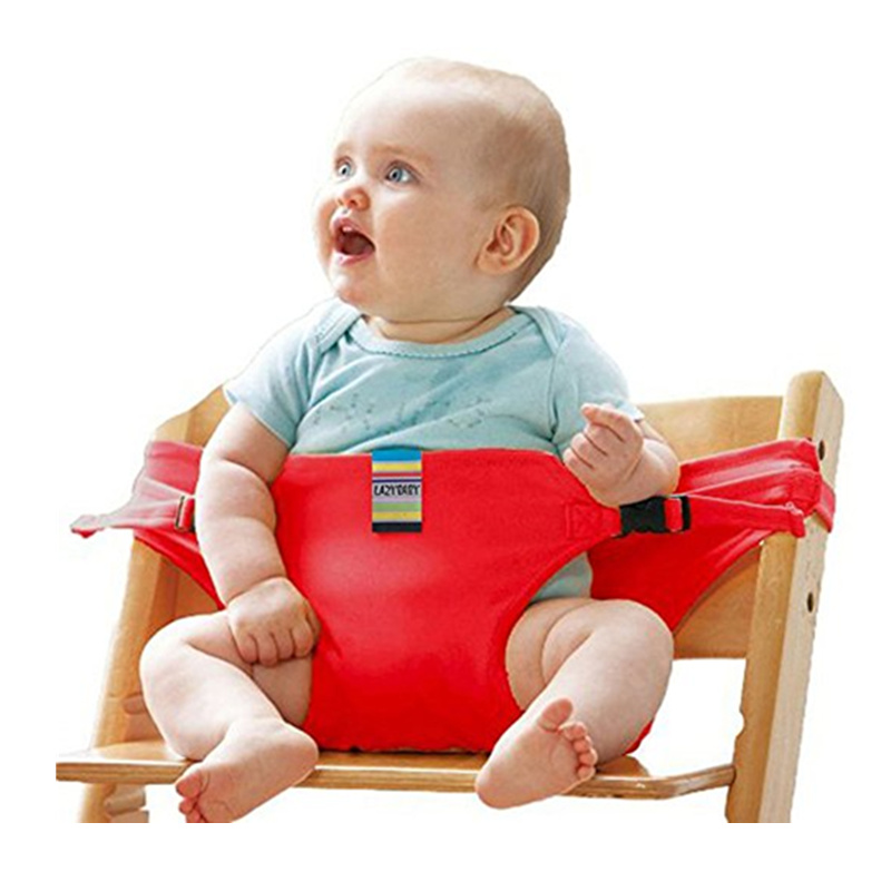 Alwaysme baby spædbarn børn højstole sikkerhedssele polstring sele spisestol sikkerhedssele sele sikkerhedssele sikkerhedssele: Rød