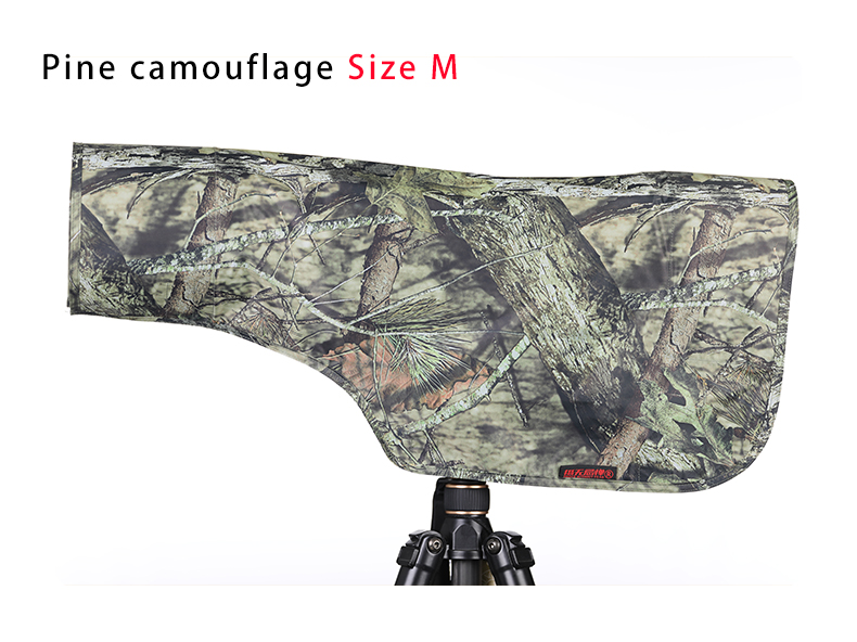 CHASING BIRDS Lens long focal lens rain coat camouflage and waterproof rain cover for camera and lenses Sunscreen and UV protect: Lavender