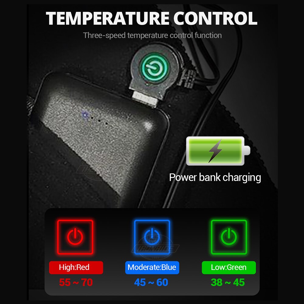 Usb Verwarming Vest Motorfiets Verwarmde Jas Skiën Outdoor Wandelen Verwarming Vest Verwarming Jas T Voor Mannen Vrouwen Zwart Grijs