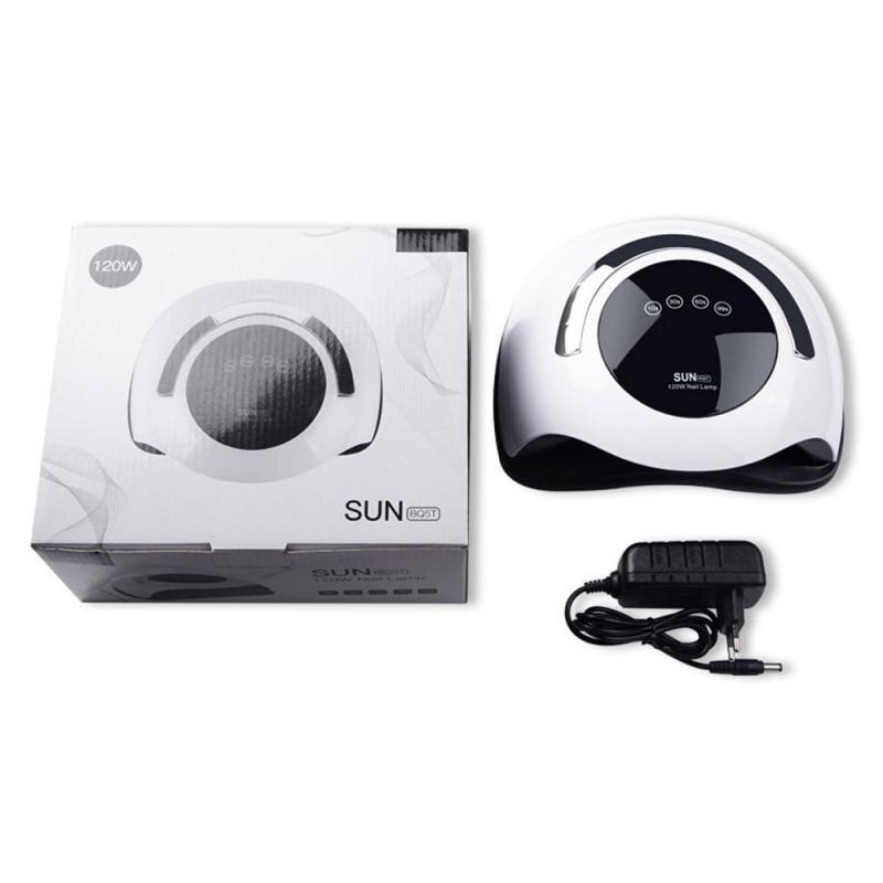 SUN BQ5T lampe à ongles 120W UV lampe LED sèche-ongles vernis à ongles tous Gel vernis capteur solaire lumière LED outils d'art des ongles