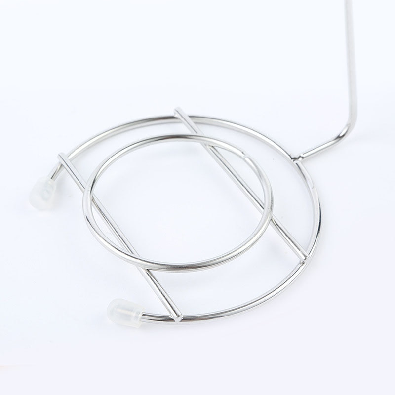 4pcs Rvs BBQ Spiesjes met BBQ Rek Houder Grill Barbecue Spies Naald Kitchen Tools Grillen BBQ Accessoires Tool