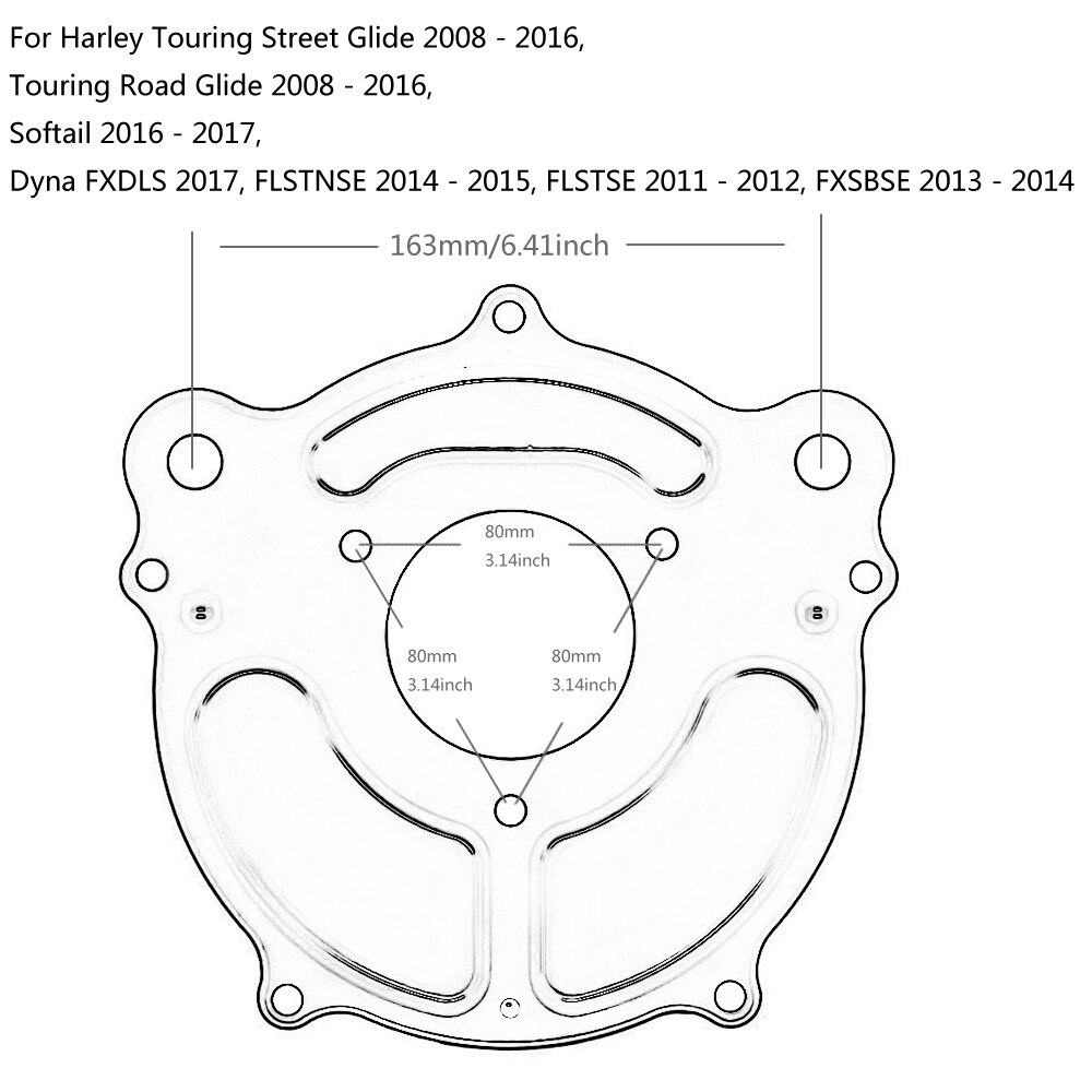 Motorfiets luchtfiltersysteem binnenelement zwart voor harley sportster 883 1200 xl dyna softail fat boy touring road king