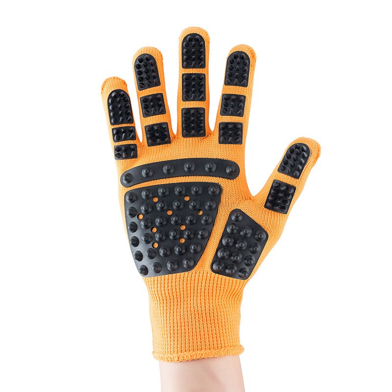 Pet Glove Cat Grooming Glove Cat Hair Deshedding Brush Gloves Dog Comb For Cats Bath Clean Massage Hair Remover brushes Gentle