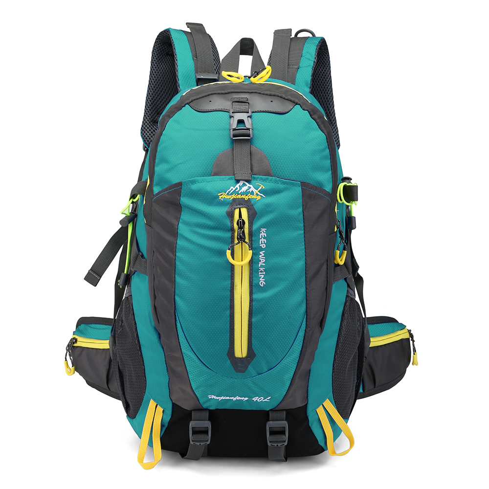 40L wasserabweisender Reiserucksack Camping Wandern Laptop Tagesrucksack Trekking Klettern Rucksäcke für Männer Frauen Wanderzubehör: Lila