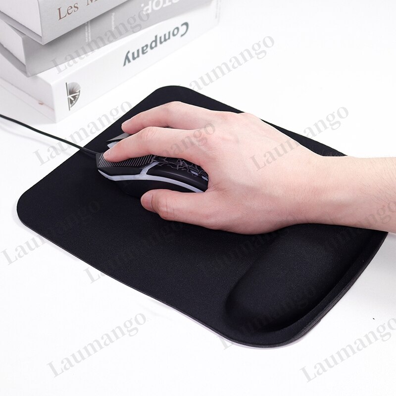 Eva Muismatten Met Pols Soild Kleur Mat Voor Computer Gamer Laptop Tafel Antislip Mouse Pad Custome Polsband zachte Mousepad