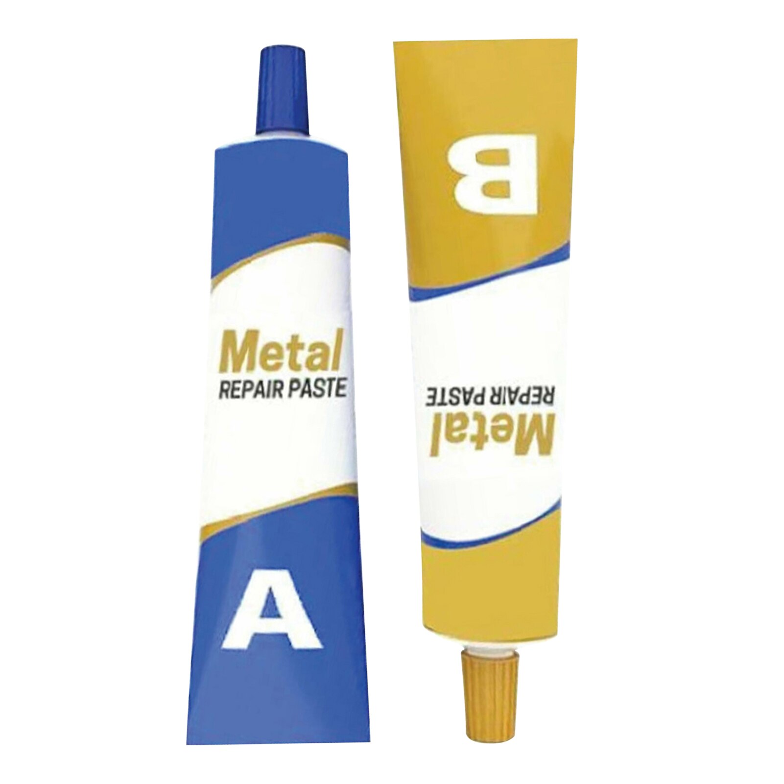 2pcs Industrial Repair Paste Glue Heat Resistance Cold Weld Metal Repair Paste Metal Paste Cream Universal TSH Shop