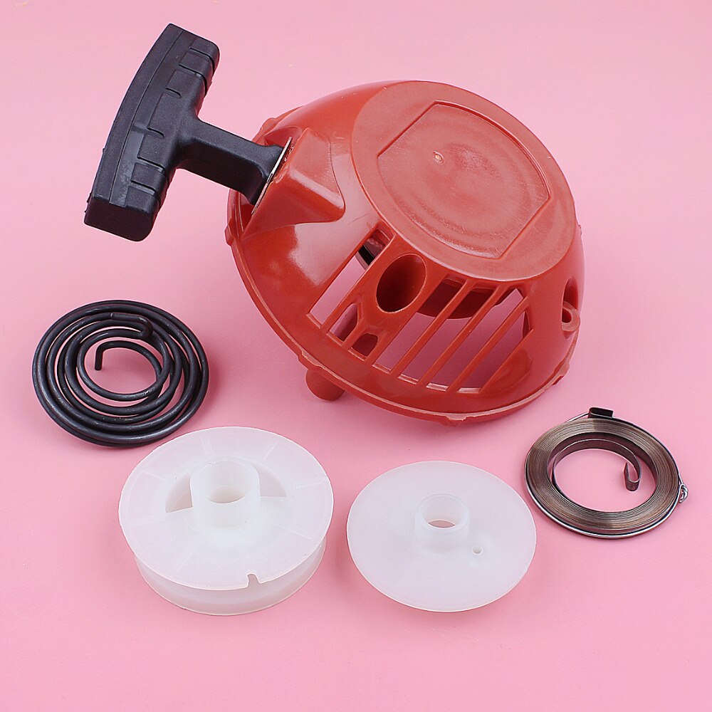 Terugslag Pull Starter Voor Husqvarna 128LD 128C 128CD 128R Driver Lente Katrol Kit Trimmer Vervanging Onderdeel