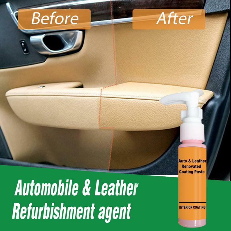 30ml Leather Repair Agent Auto Leather Renovated Coating Paste Maintenance Agent Leather Renovated Coating Liquid For Coat Sofa