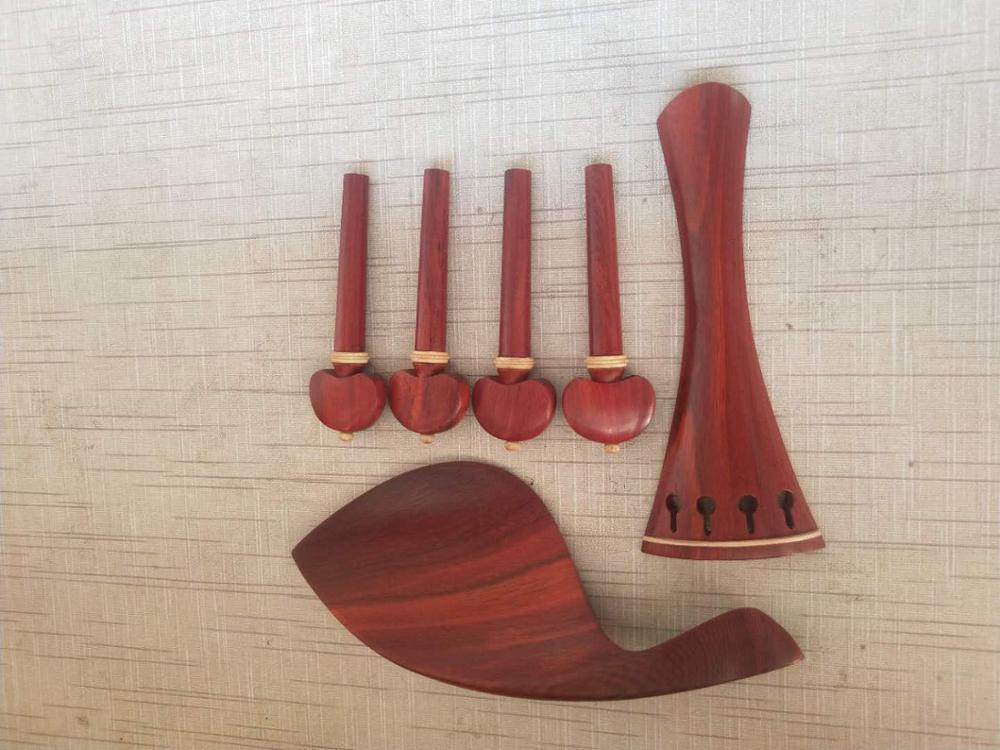 Wtsfwf Een Set Sandelhout Viool Accessoire Beste Sandelhout Deel Voor Voilin 4/4 Size: red sandalwood