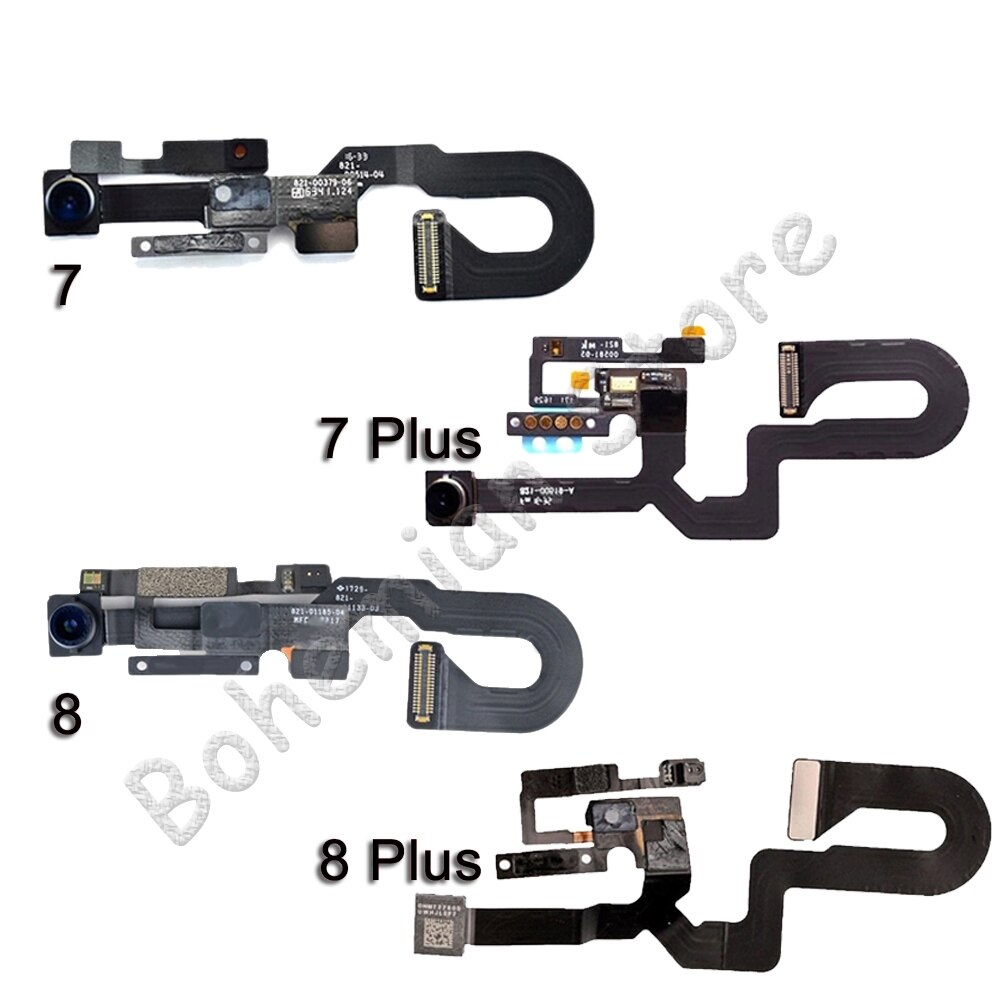 Aiinant 100% Originele Voor Iphone Xs Max Xr X 7 8 Plus Proximity Sensor Kleine Facing Front Camera Lint Flex kabel Geen Gezicht Id