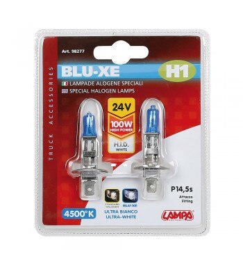 LAMPARA H1 BLUE-XE 24V100W P14,5S (BLISTER 2 UNIDADES)