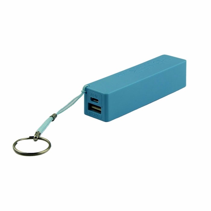 Portable Power Bank 18650 External Backup Battery Charger With Key Chain