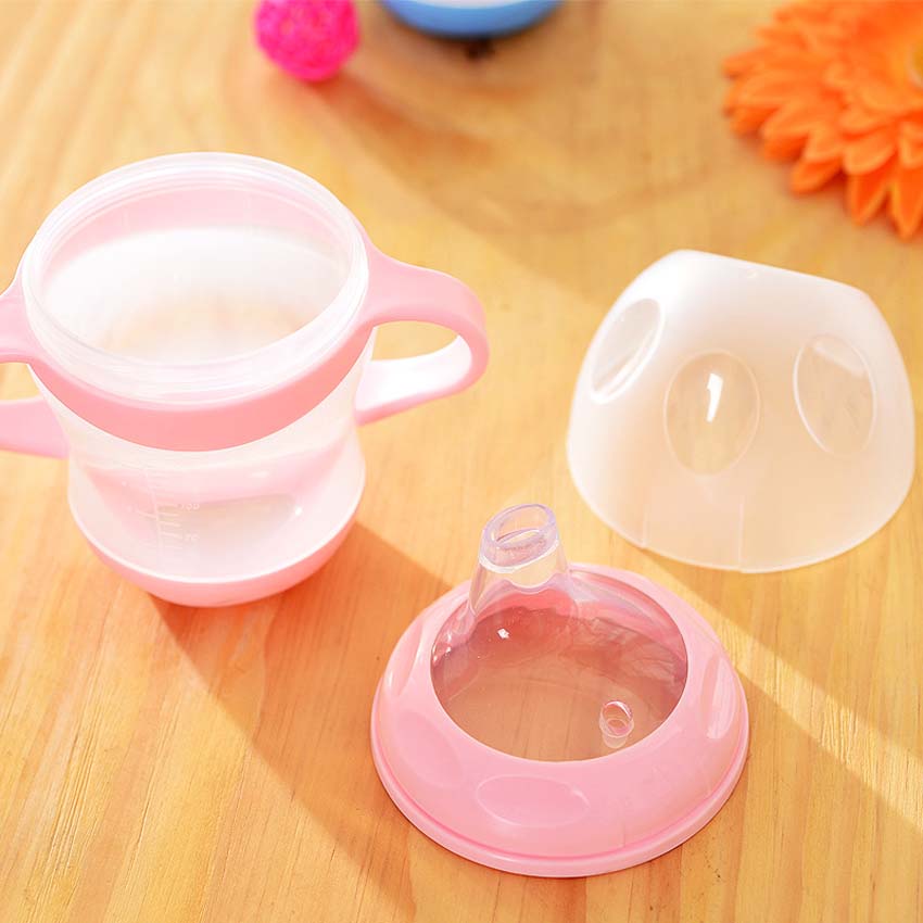 160Ml Delicate Baby Sippy Cup Bpa Gratis Pp Zuigeling Leren Drinkwater Cup Zachte Tuit Kids Training Kopjes Effen voedingen