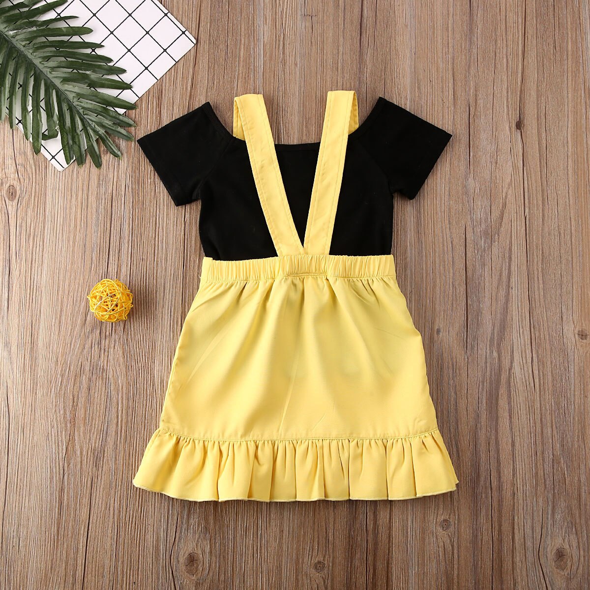 Pudcoco Del Bambino Del Bambino Vestiti Della Ragazza di Colore Solido Off Spalla Manica Corta Magliette E Camicette Vestiti Della Cinghia di Bowknot Del Vestito 2Pcs Outfit Casual