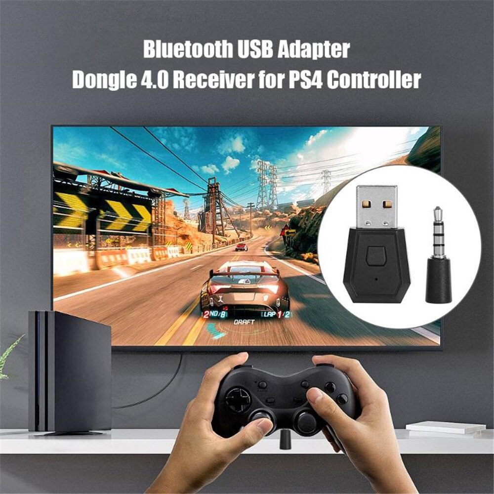 Bluetooth 4.0 Headset Dongle Usb Draadloze Hoofdtelefoon Adapter Ontvanger Voor PS4 Stabiele Prestaties Voor Bluetooth Headsets