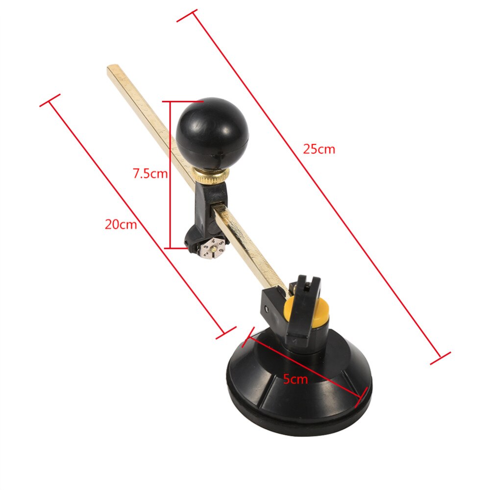 Glass Cutter Compasses Type Adjustable Glass Circle Circular Cutter 40cm Max Round Dia Bottle Cutter Glass Tool Aluminum