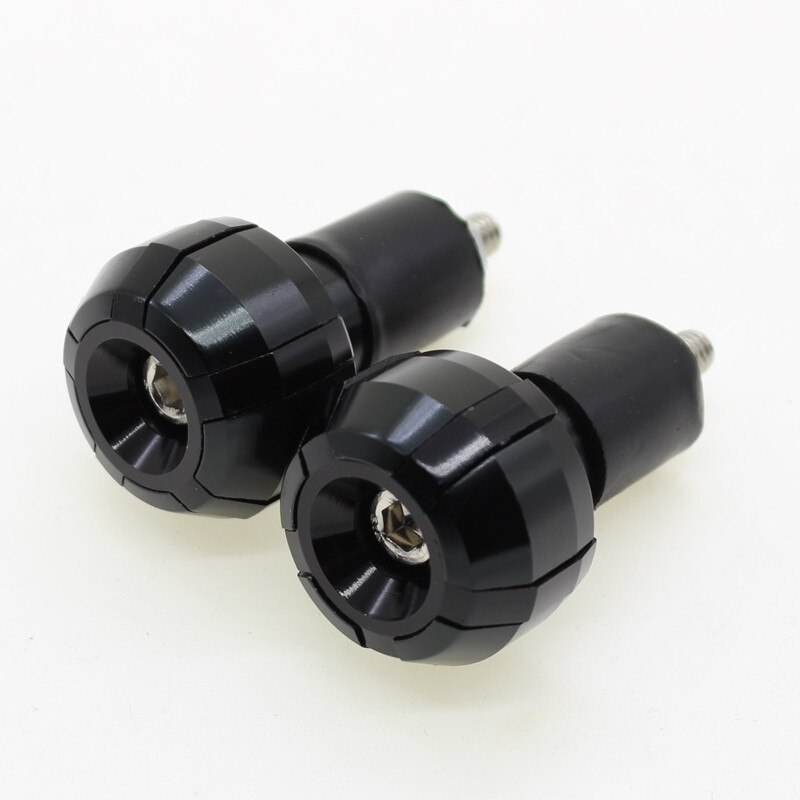Universal Motorcycle Handlebar Mirrors - 8mm/10mm Mount, Convex Glass, 360° Adjustable