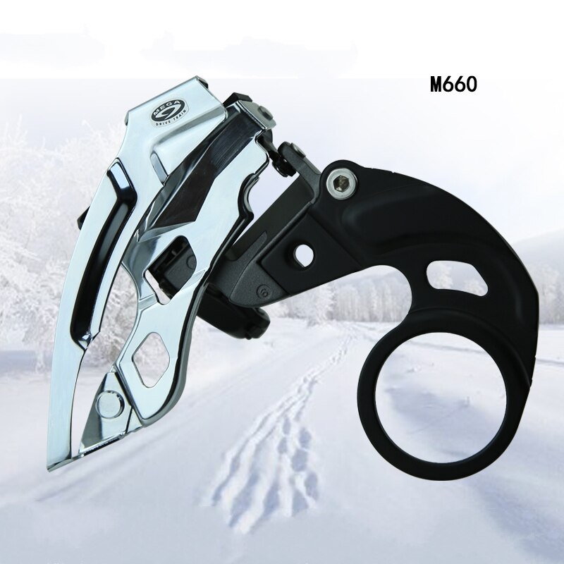 Shimano FD-M660-E Snow Bike Front Derailleur E-type 3x10-speed Iamok Bicycle Parts