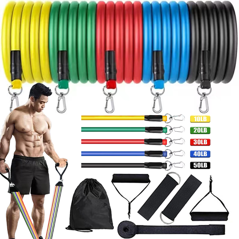 Sport-Gummiband für Fitnessgeräte, Widerstandsbänder, elastisches Band zum Hochziehen, Fitnessstudio, Übungstraining, tragbarer Körpersport