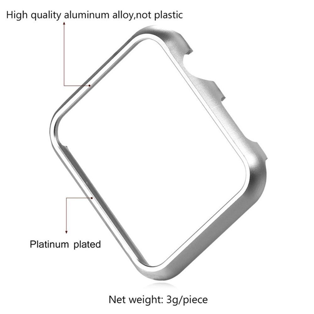 Bedst til apple watch serie 5 beskyttende etui 44mm 40mm metalur etui til iwatch 5 4 3 2 1 38mm 42mm beskyttende cover shell