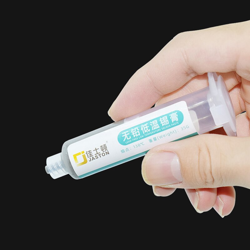 Lead-free medium and low temperature solder paste, solder paste, melting point 180℃, LED chip soldering paste