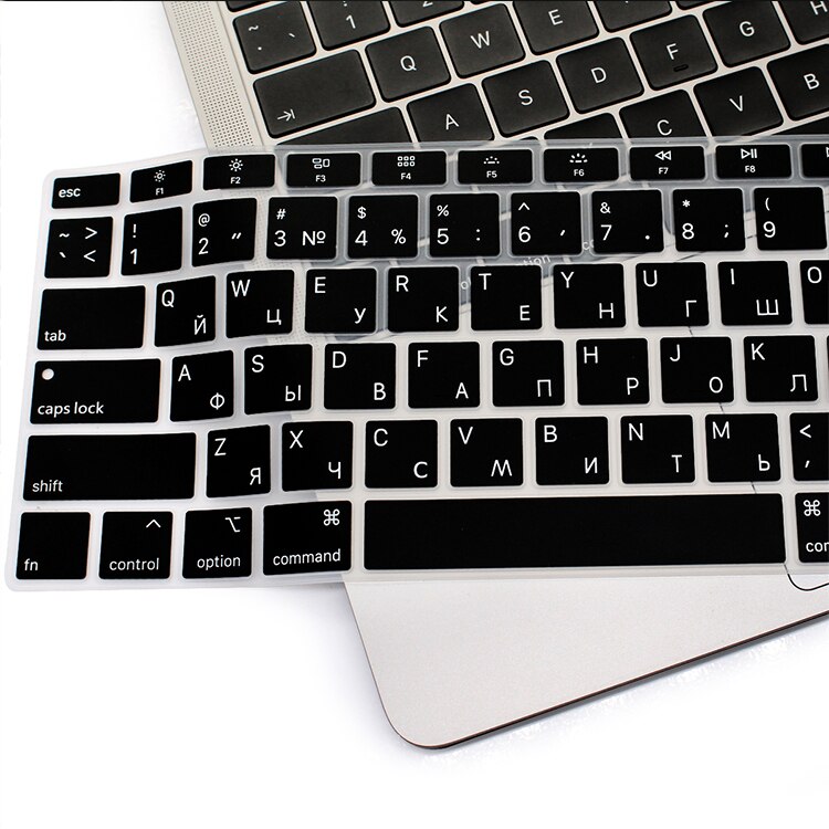 Russische Keyboard Cover Laptop Protector Voor Macbook Air 13 Inch Release A1932 Met Retina Display & Touch Id