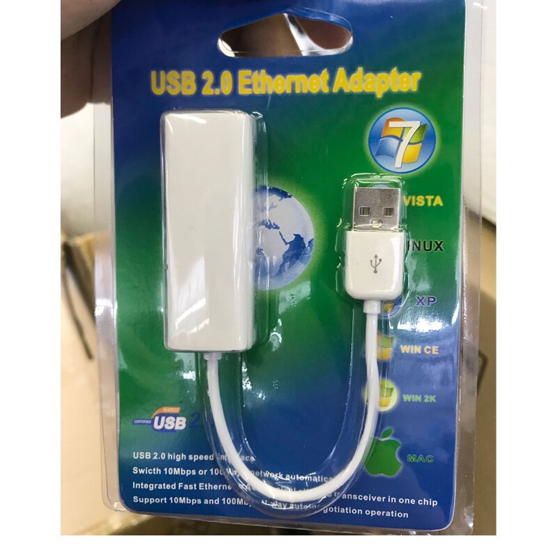 micro USB to RJ45 Ethernet Lan Adapter 100M network card, RTL852 IC chip, Win Xp/Vista/Win8/Win 10/Android/Mac OS 10.9 and above