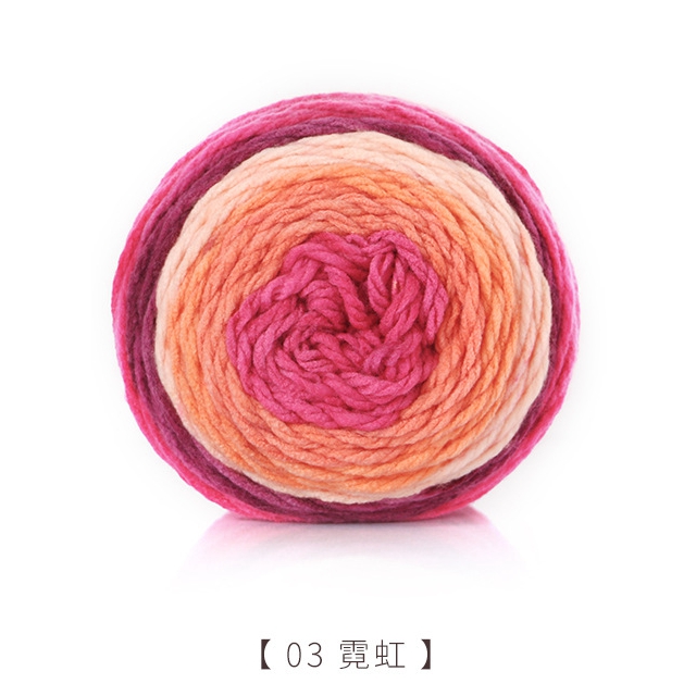 200G/Ball Hand Geweven Wol Diy Handgemaakte Gebreide Zachte Sjaal Hoed Trui Gehaakte Dikke Wol Voor Hand breien: 03