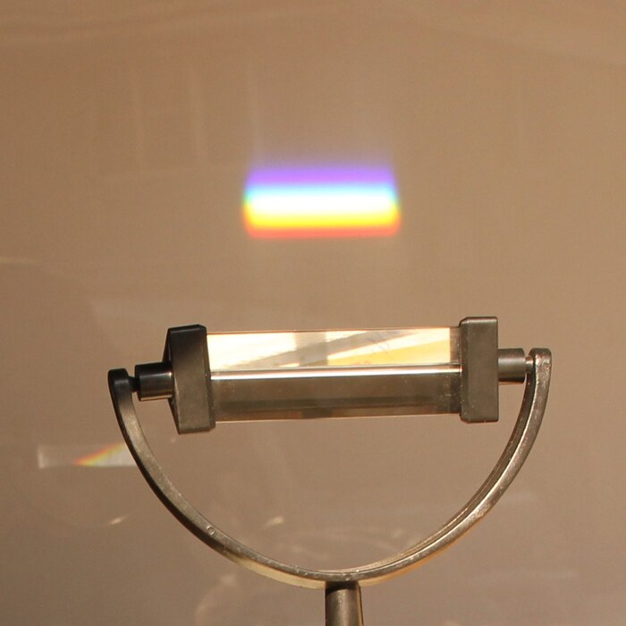 8cm Physics Triangular prism School Physical Dichroic prism Optical Experiment Prism Study Aids Kid's Study
