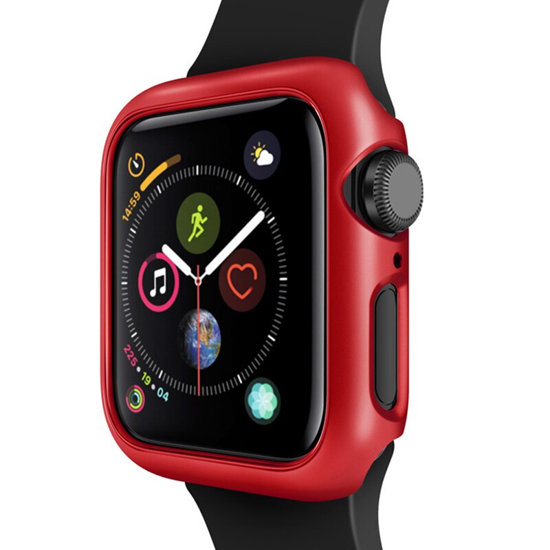Abay Pc Case Voor Apple Horloge 3 2 1 42Mm 38Mm Cover Volledige Bescherming Shell Voor Iwatch 4 5 6 Se 40Mm 44Mm Horloge Bumper